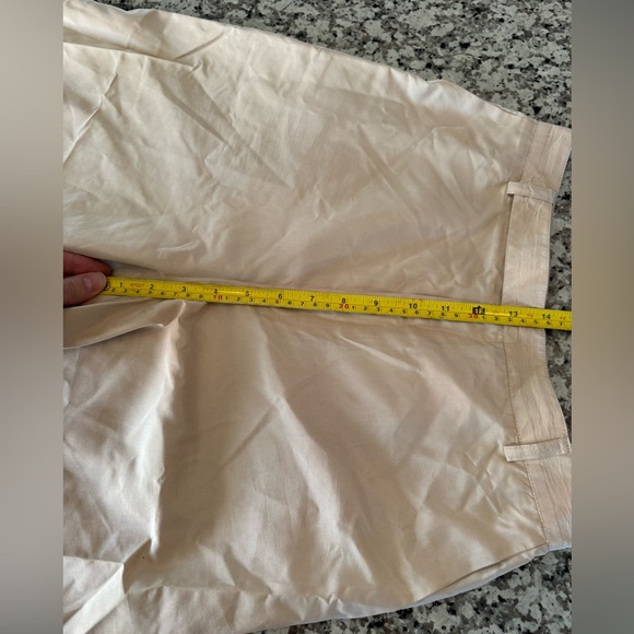 Yves Saint Laurent Ivory Silk Wide Leg Slacks Size 38 VTG (Fits ~26x27.5) - Picture 6 of 14